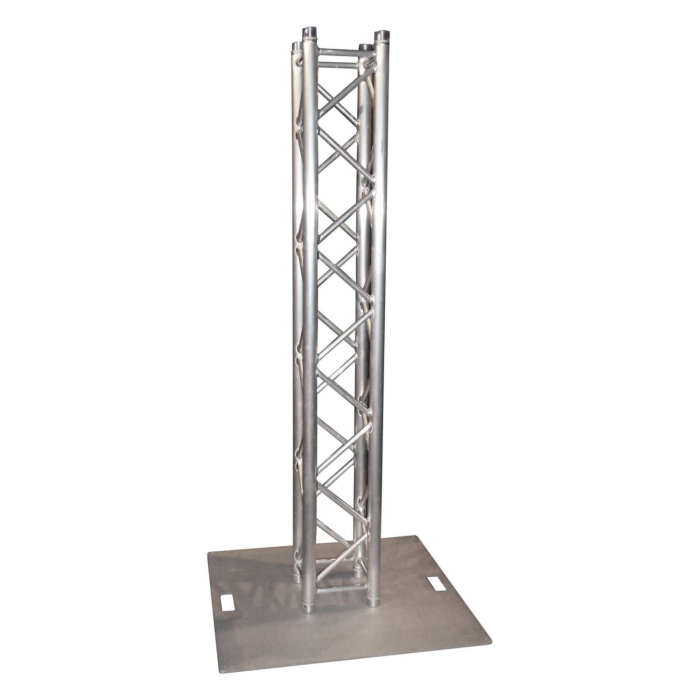 Set: 1m trusspaal incl. baseplate