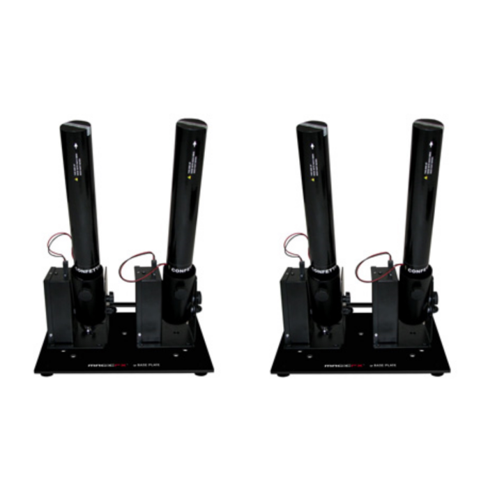 4x MagicFX Powershot met drukknop