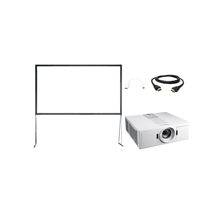 Beamer 3200 Lumen met projectiescherm 230 x 120cm