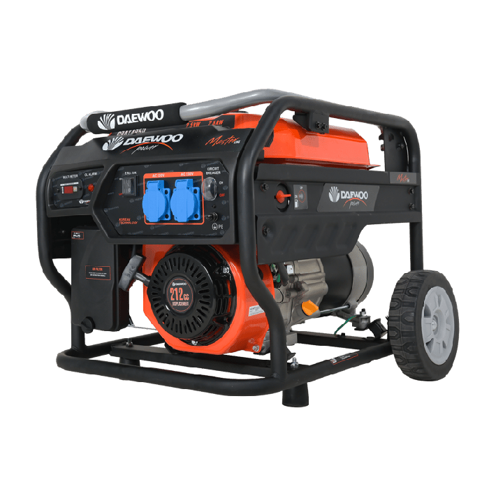Aggregaat 2x 230 volt - 3 kVA