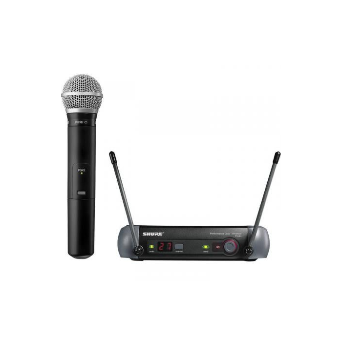 Shure SM58 draadloze microfoon met receiver