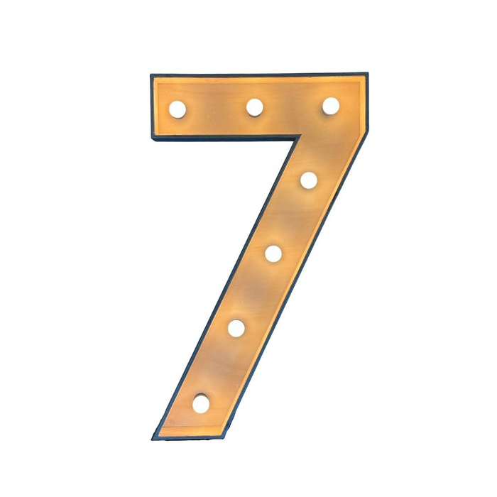 Verlichte cijfer – 7
