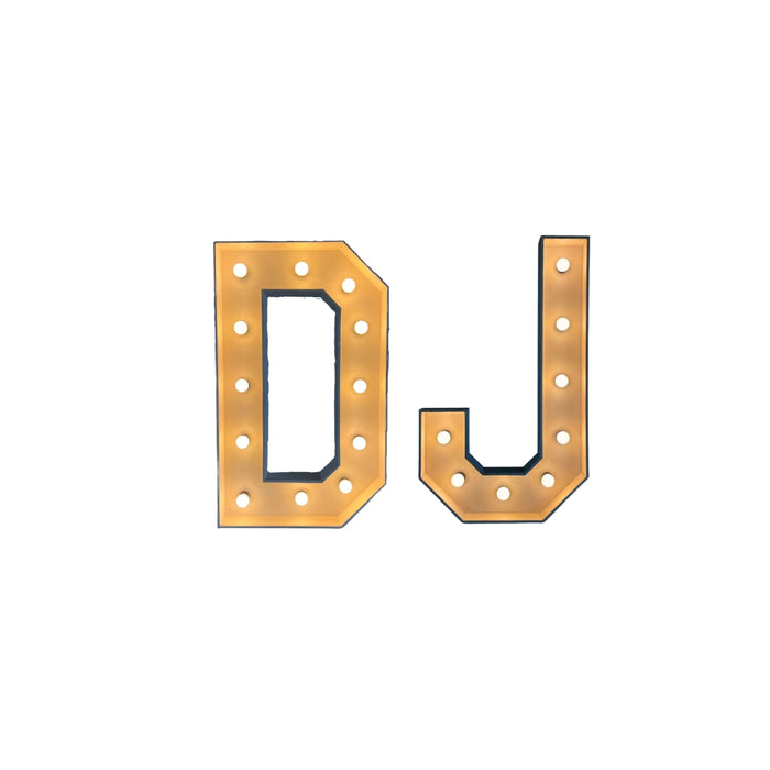Verlichte letter – D