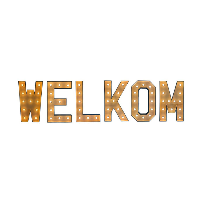 Verlichte letter – O