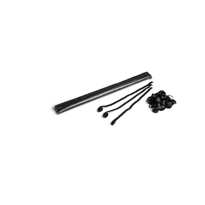 STR01BL – Streamer zwart papier 5m x 85mm