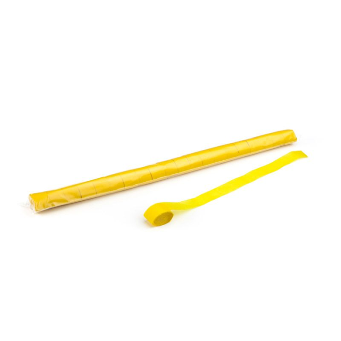 STR09YL – Streamer geel papier 20m x 25mm