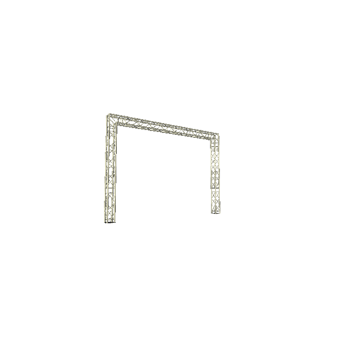 Truss poort / Trussgoal 4x3m (LxH) buitenmaten