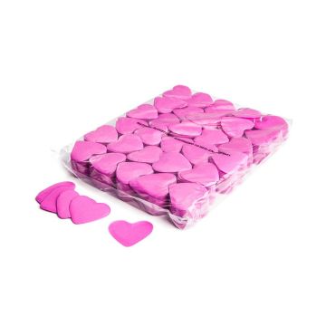 CON04PK – Confetti hartjes roze papier 1kg