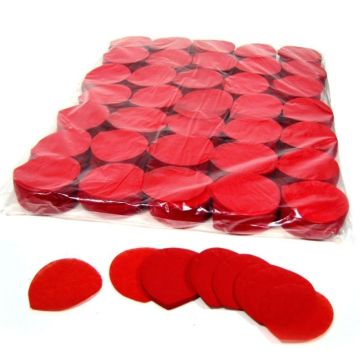 CON05RD – Confetti rozenblaadjes rood papier 1kg