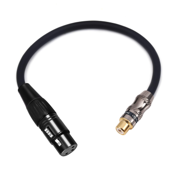 Verloopkabel RCA - XLR
