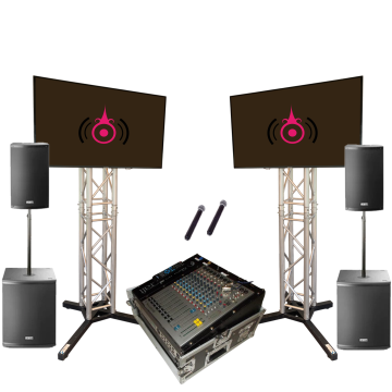 Karaokeset Groot - tot circa 250 personen