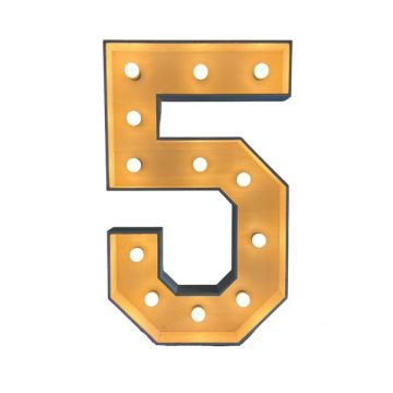 Verlichte cijfer – 5