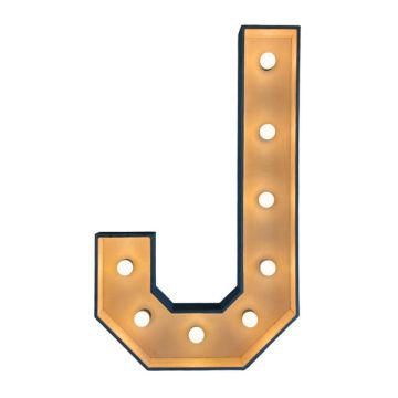 Verlichte letter – J