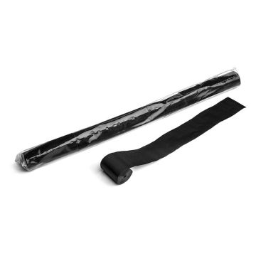 STR04BL – Streamer zwart papier 20m x 50mm
